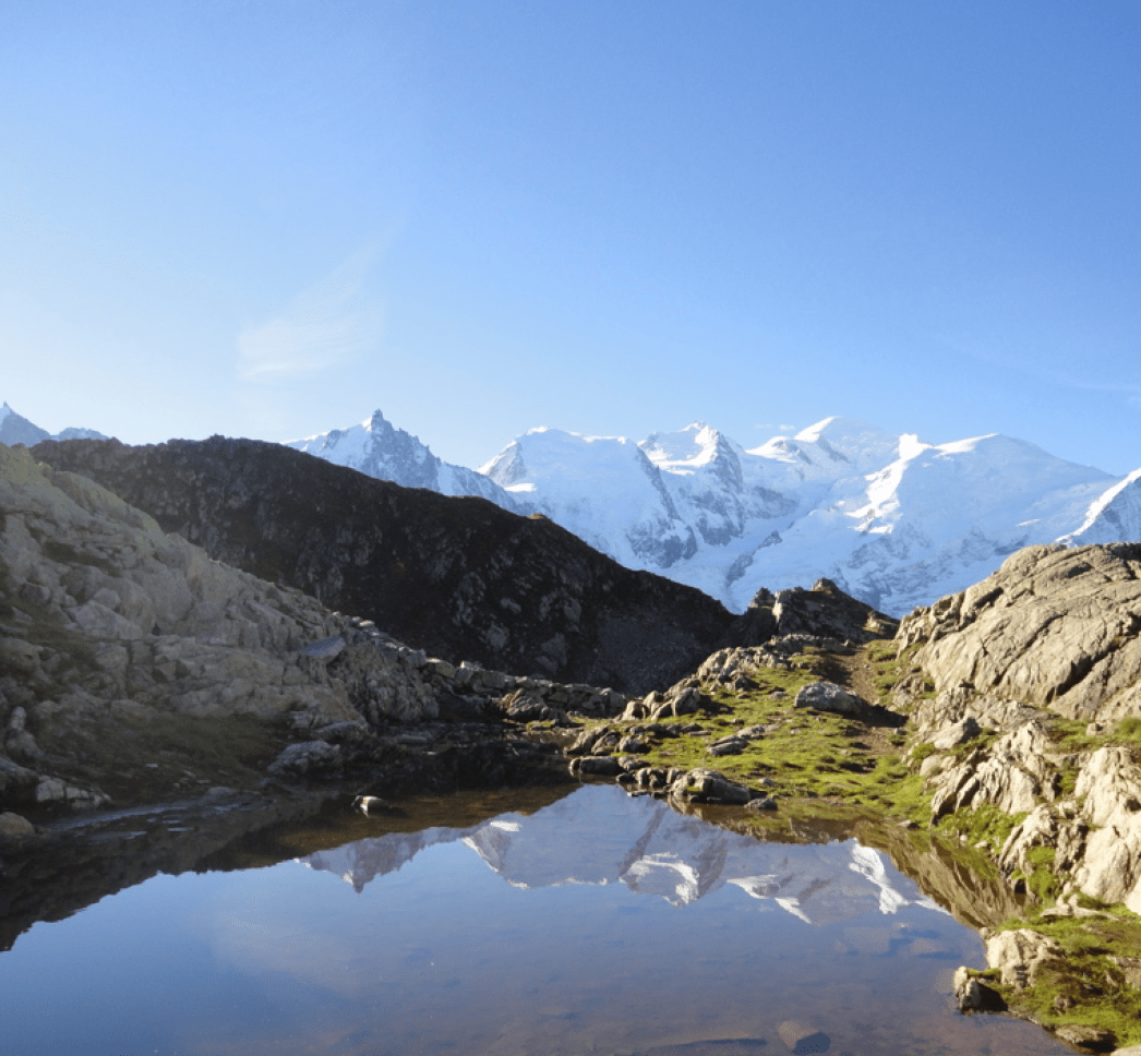 snowy-mountains-lake-blue-sky